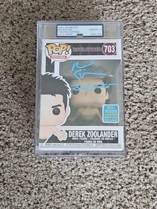 Funko Pop Derek Zoolander Signed Ben Stiller PSA/DNA Certified GEM MT 10 OC COA - Picture 1 of 10