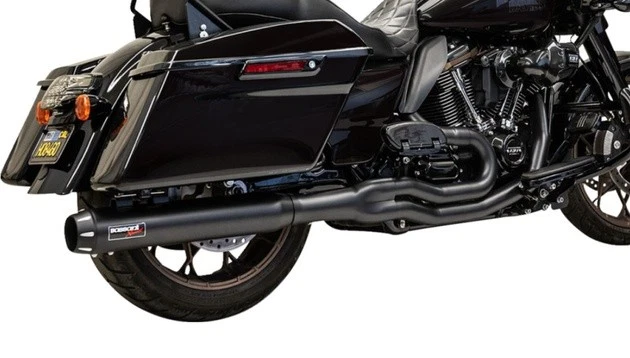 Bassani High Performance Exhaust System Black #1F58RBE Harley Davidson - Image 1 of 1