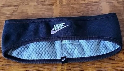 Faixa de cabeça Nike Club lã juvenil infantil unissex preto e branco nova sem etiquetas - Imagem 1 de 4