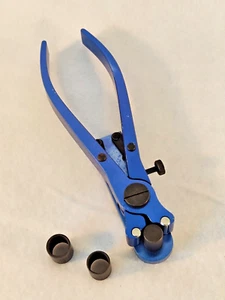 Alicates de nariz plana de aluminio para doblar anillos y pulseras de alambre, modelo económico - Imagen 1 de 9