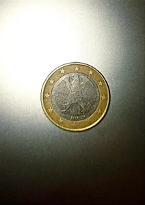 1 euro coin 2002 germany with a lot of mint errors and has the F “SUPER RARE” - Picture 1 of 13