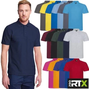 Mens Polo Shirt Casual Workwear Leisure Short Sleeve Tee Top T-Shirt Plain New - Picture 1 of 24