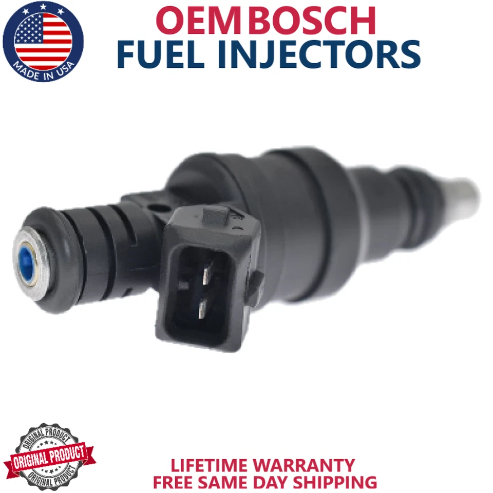 NEW OEM BOSCH x1 Fuel Injector For 1988, 1989, 1990 Buick Riviera 3.8L V6 - Image 1 of 2