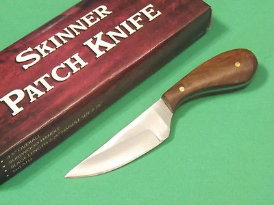 SKINNER PATCH KNIFE DH7991 Brown wood full tang blade 4 3/8" overall PA7991 NEW! - Image 1 of 4