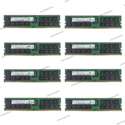 SK Hynix（8 x 64GB）512GB 3200MHz REG ECC RAM DDR4 DIMM PC4-25600 Server Memory - Image 1 of 3