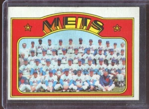 1972 Topps Baseball # 362 New York Mets Team Card (NM) Near Mint - Picture 1 of 2