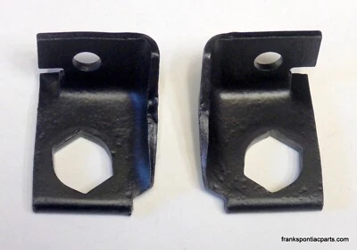 1969-72 Pontiac GTO Grand Prix OEM GM Front Disc Brake Hose Line Brackets LeMans - Image 1 of 2