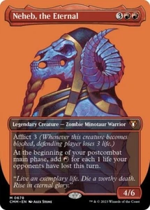 Neheb, the Eternal BORDERLESS - 0678 - Mythic - Commander Masters CMM MTG - Picture 1 of 1