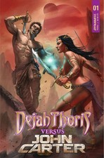 Dejah Thoris vs John Carter of Mars #1 cover A Dynamite Comic 1st Print 2021 NM