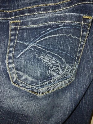 银色 * * 尺寸 27 * * Frankie 牛仔裤尺寸 * C7104-D — 第 1/4 张图片