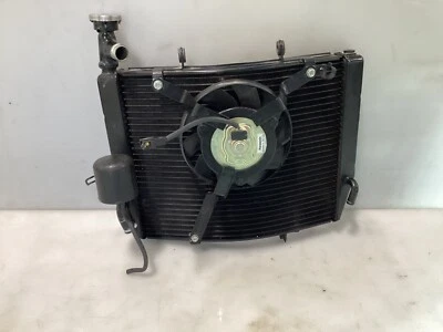 06-12 TRIUMPH DAYTONA 675 675R CONJUNTO DE VENTILADOR DE REFRIGERAÇÃO DO MOTOR RADIADOR FABRICANTE DE EQUIPAMENTO ORIGINAL - Imagem 1 de 2