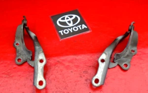 02 03 04 05 06 TOYOTA CAMRY HOOD HINGE SET PAIR BOTH OEM 1E3 PHANTOM GRAY - Picture 1 of 4