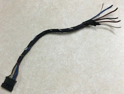 2004-2007 BMW 645CI Outer Right Tail Light 6 Pin & Wire Wiring Connector Pigtail Foto 1 de 4