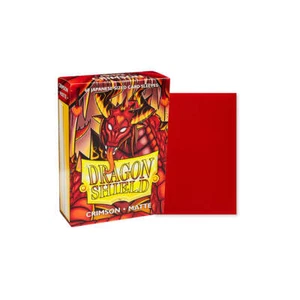 Dragon Shield Japanese Size Matte Sleeves (60) Crimson - Bild 1 von 1
