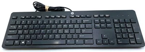 HP Keyboard KBAR211 USB (Used) - TESTED w/ WARRANTY!! - Picture 1 of 8