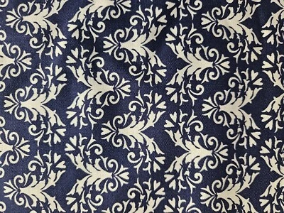 Heidi Grace Designs Midnight Kisses für JoAnn Stoffe blau weiß 6 Meter x 44 Zoll NEU - Bild 1 von 2