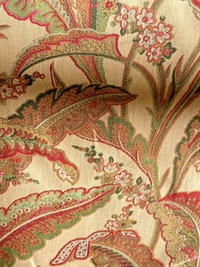 4+ Yds Mansfield Exclusively for TRAVERS and COMPANY Vintage Fabric Approx 150" - Picture 1 of 6