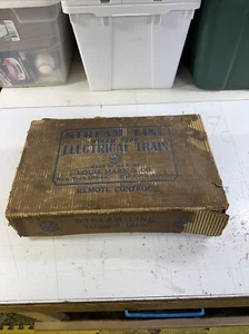 MARX O-Spur STROMLEITUNG Dampf Typ ELEKTRISCHES ZUGSET in Box UNGEPRÜFT! Cool!! - Bild 1 von 10