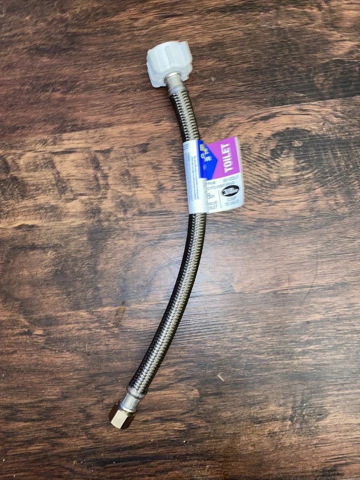 Brasscraft B1-9DLF 9" Closet supply connector (Ballcock) 3/8-Inch Comp x