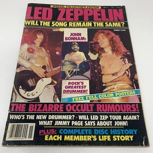 VINTAGE LED Zeppelin Magazin 1981 spezielle Sammlerausgabe Farbfotos - Bild 1 von 4