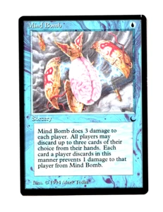 MTG Mind Bomb NM- The Dark Magic the Gathering ~ Free Shipping ~ - Picture 1 of 2