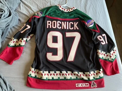 Arizona Coyotes Jeremy Roenick CCM Black Jersey XL Vintage - Image 1 of 4