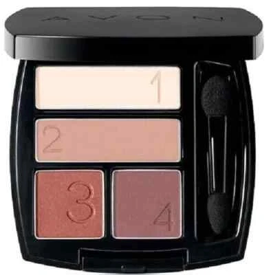 Avon True Color Eyeshadow Quad  WARM SUNRISE  ~ NEW COND.  ~ NEXT DAY SHIPPING - Image 1 of 4