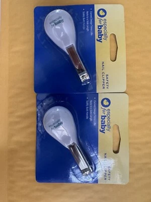 Lâmpada de segurança para bebê cortador de unhas design curvo pacote com 2 nova evita arranhões fácil - Imagem 1 de 2