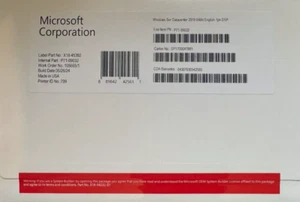 NEW,SEALED ,Microsoft Windows Server 2019 Datacenter 24 Core DVD+KEY - Picture 1 of 1