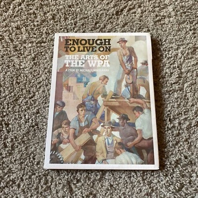 Enough to Live On: The Arts of the WPA DVD - Rare New Sealed - Image 1 of 3