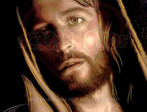 PHOTO JESUS CHRIST 8,5X11 PORTRAIT DIEU PÈRE FILS ESPRIT CIEL ANGE RÉIMPRESSION