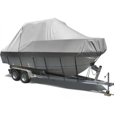 Seamanship Boat Cover 25-27ft Trailerable Jumbo Marine 600D Heavy Duty - image 1 of 4