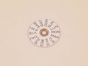 SWISS MADE FOR ETA 2836 WATCH REPLACEMENT DAY DIAL RING P58 - Picture 1 of 1