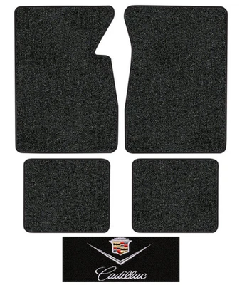 1961-1964 Cadillac Series 60 Fleetwood Floor Mats - 4pc - Cutpile - Image 1 of 4