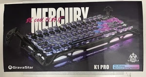 Mercury K1 Pro 75% Wireless Mechanical Gaming Keyboard, Gasket Compact Custom... - Picture 1 of 8