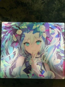 Wallhack Hatsune Miku gaming mouse pad Glass Pad 490 x 430 SkyPAD SP-004 - Afbeelding 1 van 7