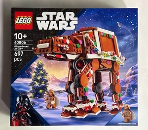 LEGO Star Wars Gingerbread AT-AT Walker Set 40806 Christmas Gift 2025 in stock - Picture 1 of 4