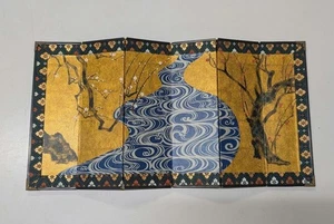 Small Japanese Antique Byobu panel folding screen - Picture 1 of 6