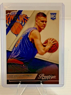2015-2016 Panini Prestige Kristaps Porzingis Rookie RC Knicks #209 - Image 1 of 4