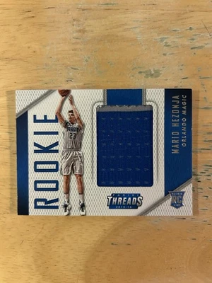 2015-16 Panini Threads - Rookie Threads Mario Hezonja #25 (MEM, RC) - Image 1 of 2