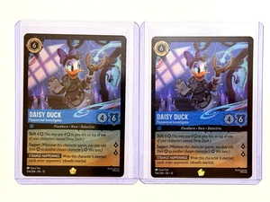 Disney Lorcana Whispers in the Well- Daisy Duck #154/204 Legendary Cold Foil (2) - Imagen 1 de 5