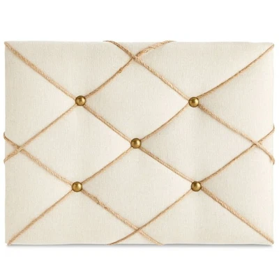 Photo Bulletin Board, Linen Memory Board for Pictures (16 x 12 In) - Image 1 of 4