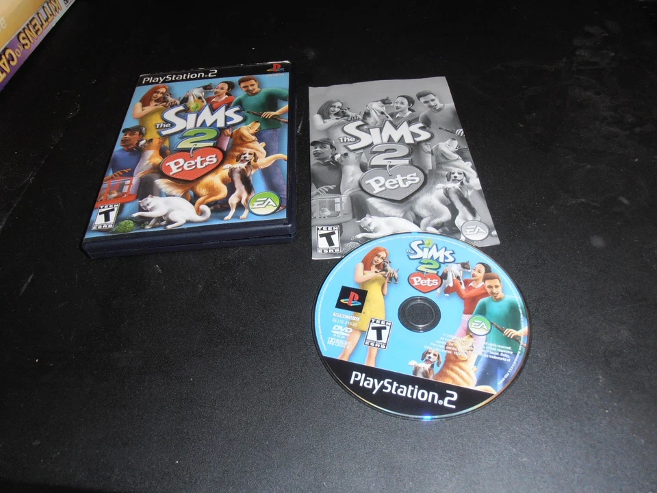 Sims 2 Pets (Sony PlayStation 2, 2006) Complete - Image 1 of 1