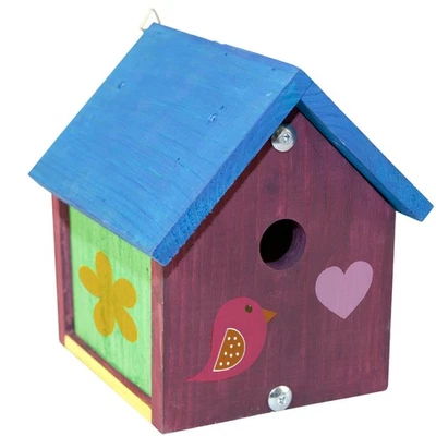 WINDHAGER HOME & GARDEN Windhager kit casetta per uccelli nido incubatrice fai da te 18x17x19 cm