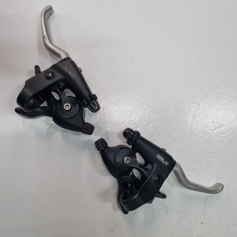 Shimano Deore XT ST-M096 3x7 brake/shifter lever combined integrated Pair of mtb - Image 1 of 4
