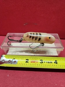 Vintage The Original Billy Bass FISHING LURE RARE Clear / Black In Orignal Case! - Bild 1 von 8