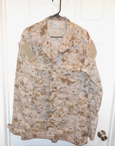 USMC DESERT MARPAT CAMICIA DIGITALE MIMETICA TAGLIA MEDIA X LUNGA MCCUU - Foto 1 di 5