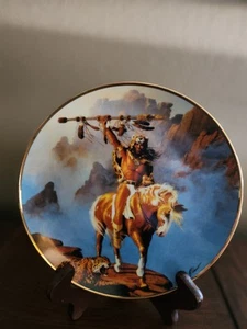 Franklin Mint Western Heritage Museum Sammelteller SPIRIT OF THE SOUTH WIND - Bild 1 von 2