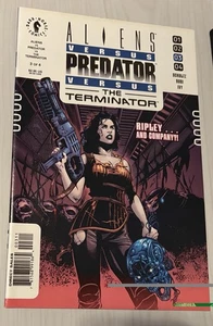Aliens vs Predator vs The Terminator Dark Horse Comics Image Issue 3 of 4 - Picture 1 of 4