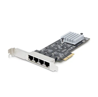 StarTech.com Scheda di Rete PCIe 2.5Gbps 4 Porte Intel I225-V Multi-Gigabit - Immagine 1 di 4